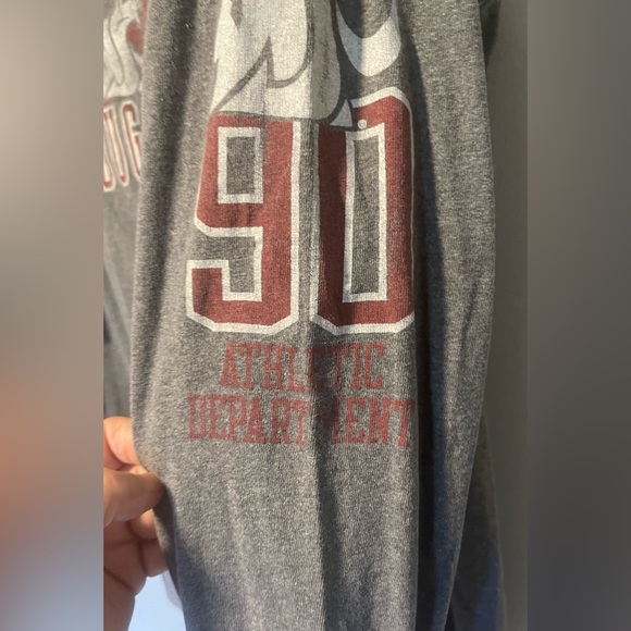 Champion Washington State Cougars Long Sleeve Tee Sz M - Picture 5 of 7